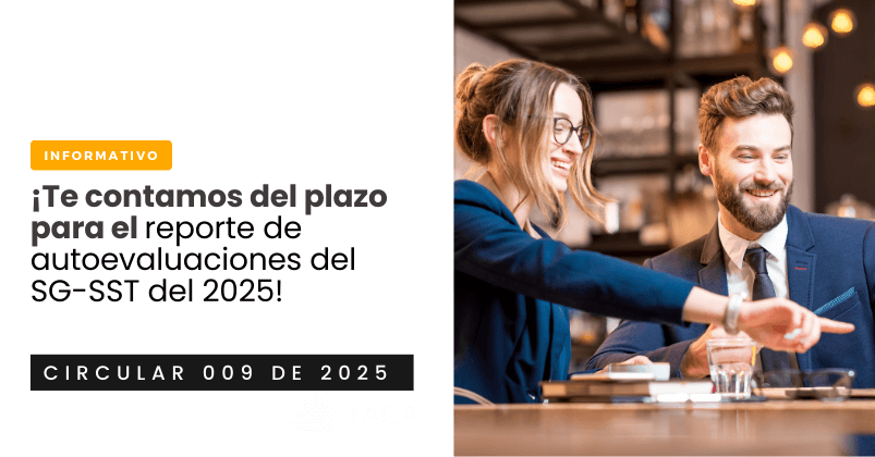 AUTOREPORTE SGSST 2025 - CIRCULAR 009 2025