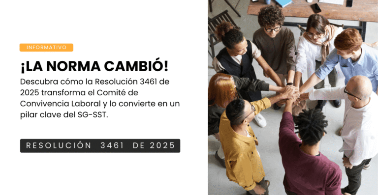 Cambios En El Comité De Convivencia Resolución 3461 De 2025