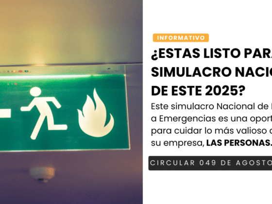Simulacro Nacional de Respuesta a Emergencias 2025
