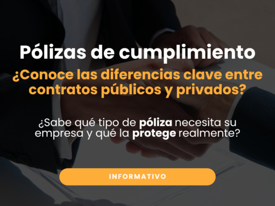 pólizas de cumplimiento Colombia contratos públicos privados